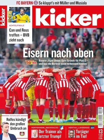 Zeitschrift Kicker Abo