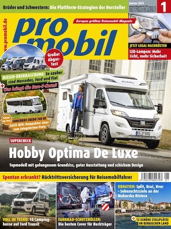 Zeitschrift Promobil Abo