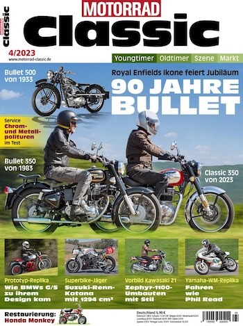 Zeitschrift Motorrad Classic Abo
