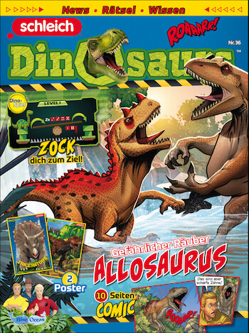 Zeitschrift Roaarr Dinosaurs Abo