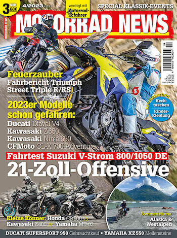Zeitschrift Motorrad News Abo