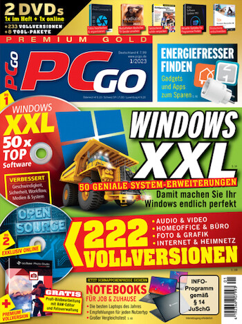 Zeitschrift PCgo Premium Gold XXL Abo