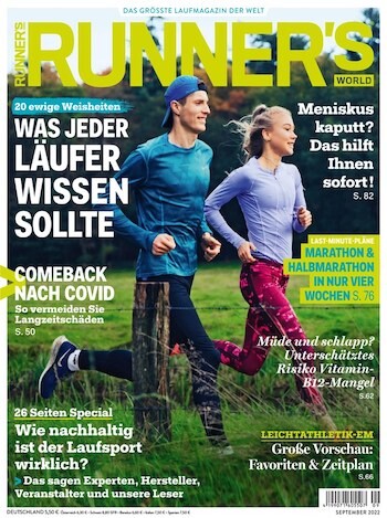 Zeitschrift Runners World Abo